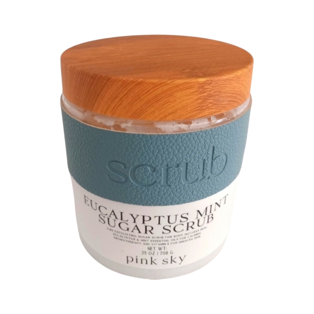 Pink Sky Eucalyptus Mint Exfoliating Sugar Body Scrub